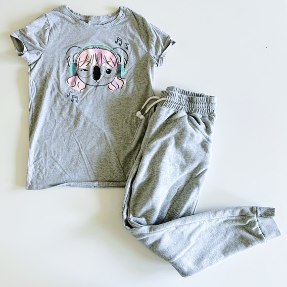 Cat & Jack Koala Top and Jogger Set - Size XL 14/16 - Picture 1 of 4